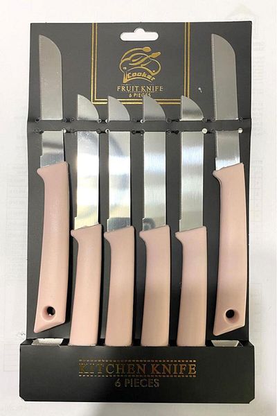 Cooker Ckr-2959 - 6-piece Pink Fruit Knife