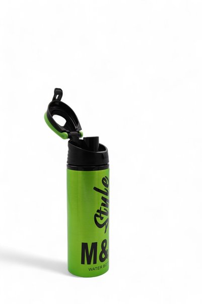 M&B WATER BOTTLE Style Carry Aluminum Flask with Handle - Water Bottle Daily Sports Outdoor Camping Water Bottle
