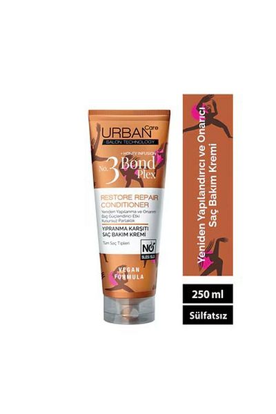 Urban Care No.3 Bond Plex - 250 Ml Anti-wrinkle Hair Care Cream