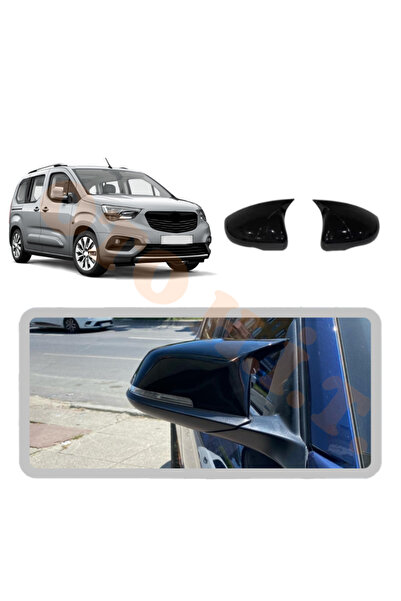 OTO H.İ.T. OPEL KOMBO YARASA AYNA KAPAĞI BATMAN AYNA PARLAK SİYAH TAM UYUM