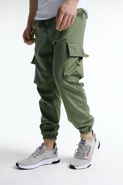 Oksit Ανδρικό αθλητικό παντελόνι Destry Slim Fit - Court Parachute Cargo Pocket