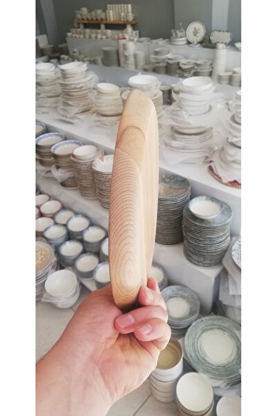 SARE Set of 2 Wooden Cake Presentation Plates