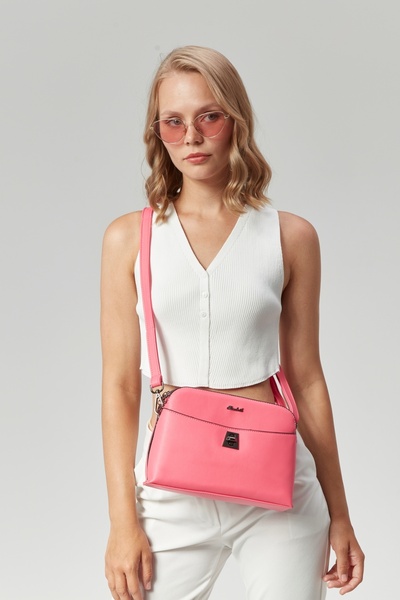 Morpelikan Women's Crossbody Shoulder Bag - Four Compartments and Strap