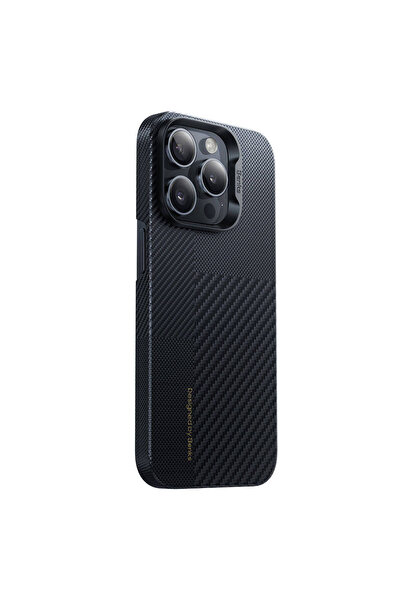 Benks iPhone 14 Pro Uyumlu Kılıf Magsafe Şarj Özellikli Karbon Fiber Benks Mo...