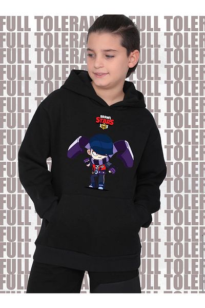 FULL TOLERANCE Детски суитшърт за възрастни Brawl Stars Edgar Kids - унисекс тениска