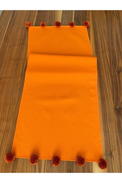 HALATÇI HOME - Ponponlu Dekoratif Runner