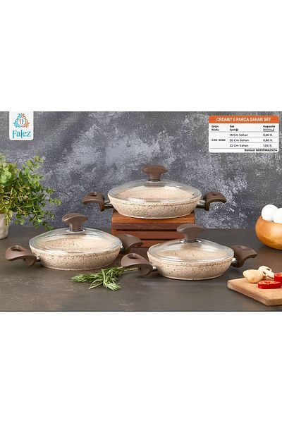 FALEZ CREAMY 6 PIECE SCALE SET