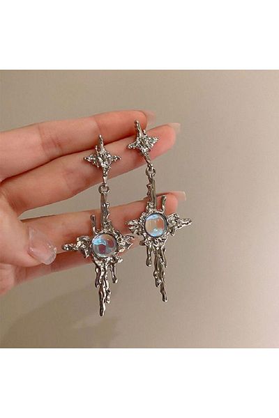Vintageamer Liquid Melting Earrings