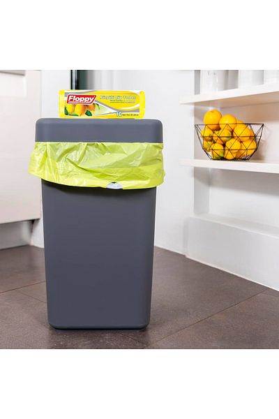 Floppy Lemon Scented Medium Size Drawstring Garbage Bag - 5 Pieces