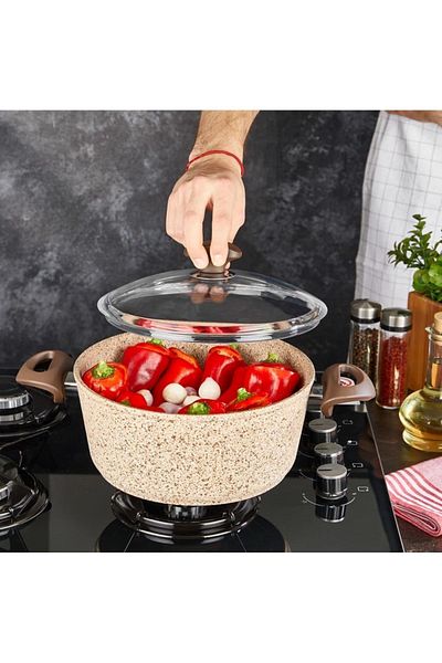 FALEZ CREAMY 24 CM DEEP POT