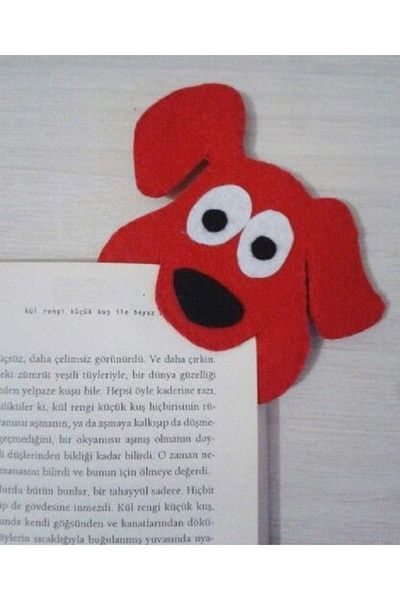 Aydede Oyunevi 4 Pcs Dog Bookmark Transcript Gift Primary School Bulk Students Gifts