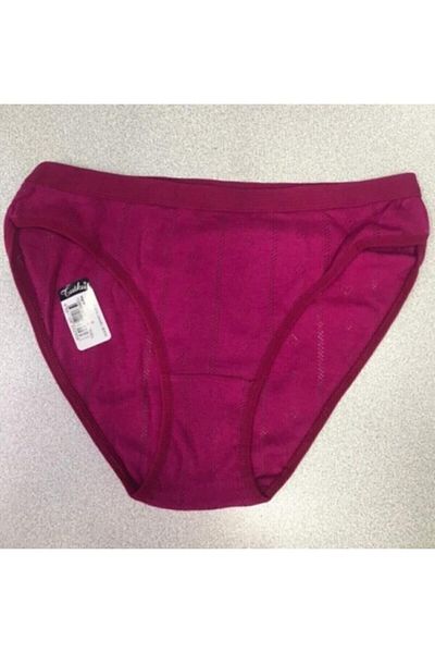 Tutku Pachet de 6 chiloți bikini jacquard cireșe pentru femei Noul sezon