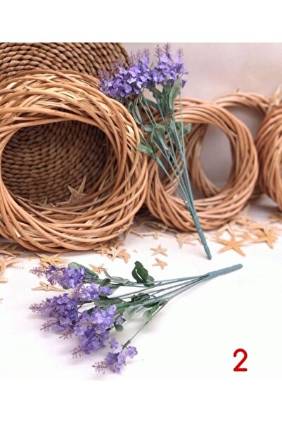 evdeki atölyem Unutma Beni (Lavanta) Demet Yapay Çiçek Tek Demet