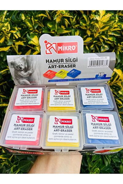 ÖZ OFİS 3'LÜ HAMUR SİLGİ SETİ