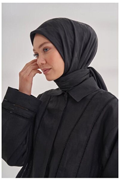 ARMANDA İtalyan jakar pamuk kaz ayağı desen eşarp