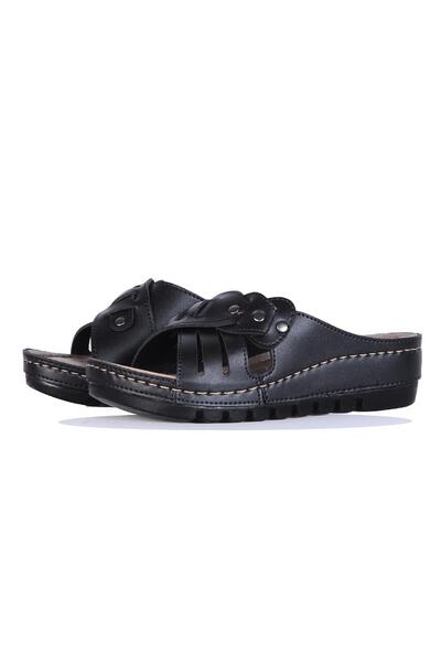 Apella 456-59 Model Black Sultan Summer Daily Women's Slippers
