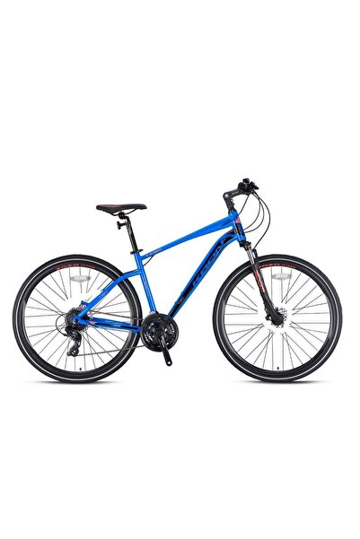 Kron Tx150 28"jant Trekking V-fren Şehir Bisikleti Mavi Turuncu Siyah