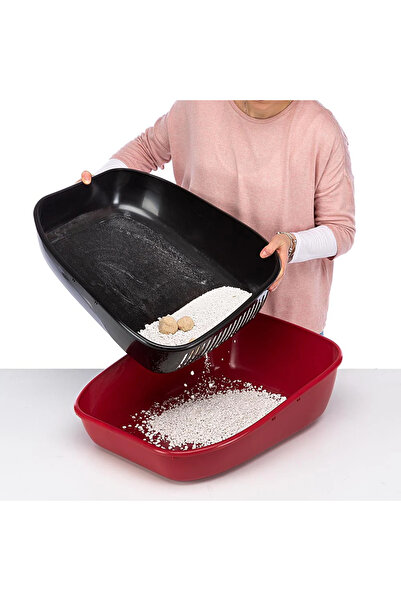 Ferplast KEDİ TUVALET MAGIX - BORDO 45,5 x 55,5 x 39 CM