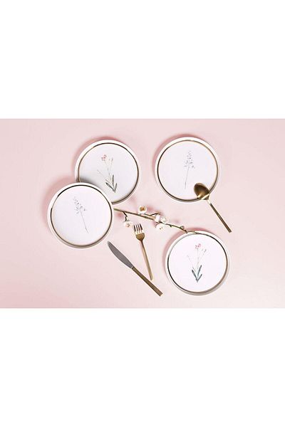 Porland Botanical 4-Person Cake Set 18cm 04Alm 007233