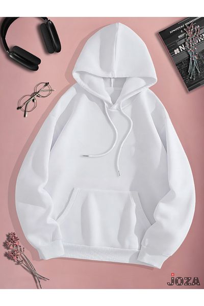 Joza Outdoors Φούτερ McQueen Sally Unisex Fleece - Πίσω στάμπα, πολύχρωμη κουκούλα με ανασηκωμένη κουκούλα