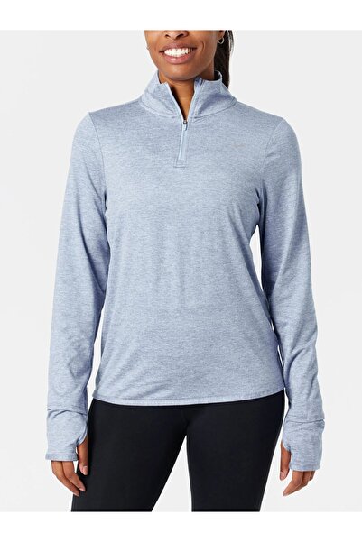 Nike Ndd Sport Dri-fit Swift Element Uv - 1/4-zip Long Sleeve Running Shoes