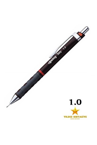 Rotring Tikky 0.9/1.0 Claret Red Versatile Pen 1904693