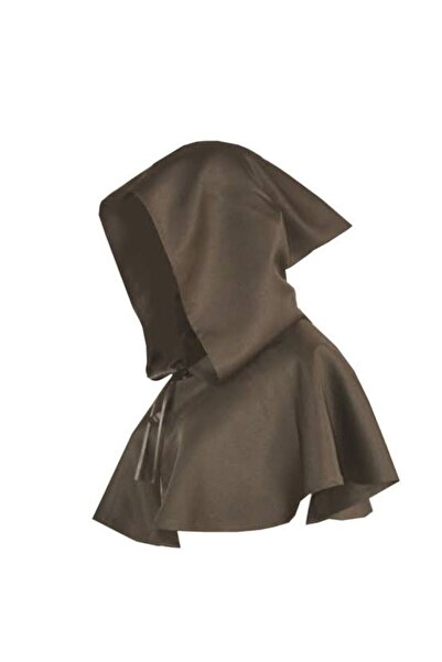 rengarenk kostüm Halloween cu glugă medievală pentru bărbați și femei, călugă...