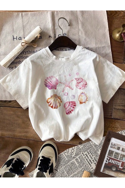 Jose Clothing Printed Organic Cotton Oversize Cut T-Shirt