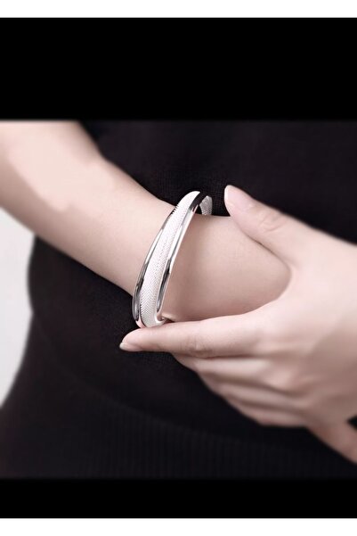 925Silver 925 Ayar Şık Gümüş Bilezik