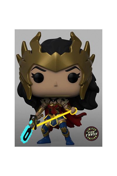 Funko Wonder Woman Chase Funko Pop! شخصية الفينيل - DC Death Metal # 385 شخصية
