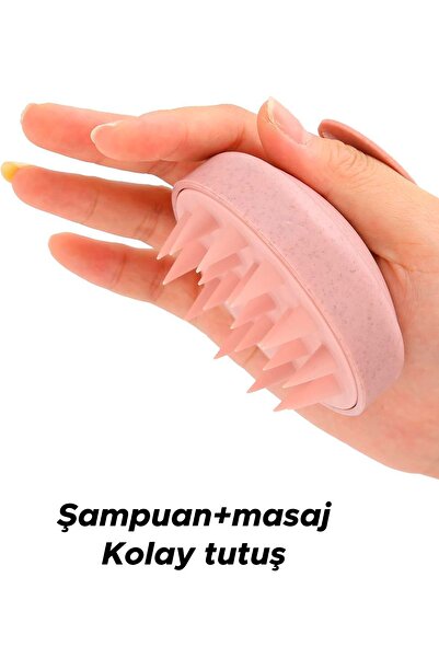 ELSA Professional Duş Tarağı Yumuşak Silikon Saç Yıkama&Saç Derisi Masaj Tarağı