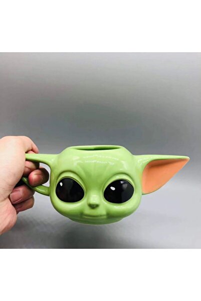 CAVAŞ sun hat Star Wars Baby Yoda 3 Boyutlu Tasarım Kupa Bardak