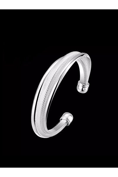 925Silver 925 Ayar Şık Gümüş Bilezik