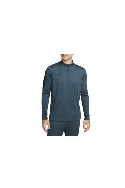 Nike Akademi Dri-FIT Yarım Fermuar Erkek Futbol Üstü, Erkek Koşu Sweatshirt