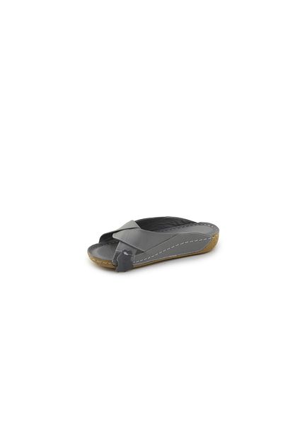 FC SCHNITZER Genuine Leather Cross High Sole Daily Orthopedic Saddler Women's Slippers Çpr02