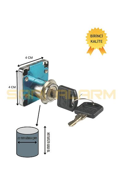 Sarı Alarm Lock Cabinet Drawer