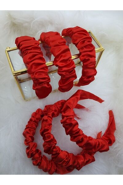 MSL AKSESUAR طقم حناء ساتان مجمع مكون من 6 قطع