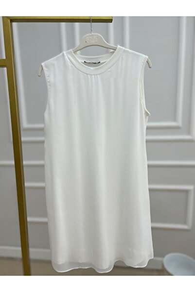 elif çelikay Üstü Şifon Altı Penye Sıfır Kol İçlik