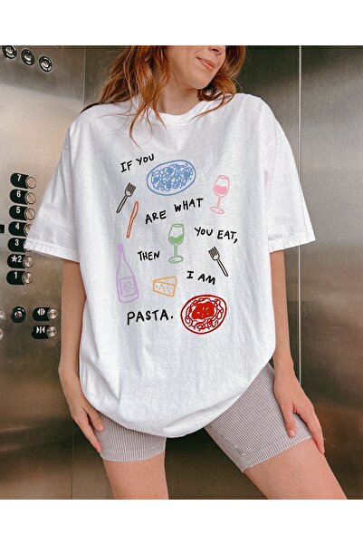 Jose Clothing Tricou oversize imprimat din bumbac organic