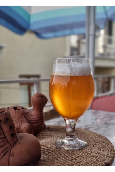 DİLAHOME El Yapımı Bira Bardak Mum - Dekoratif Aromaterapi Mum