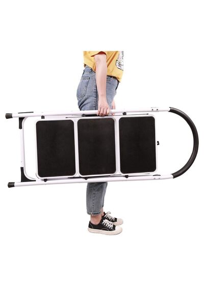 Magnotto Katlanabilir Ev Ofis Bahçe Için Merdiven Katlanır Pratik 3 Basamaklı...
