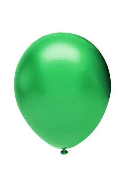 New Eco 50 Pieces Green, Black, White, Yellow Metallic Shiny Balloon Safari Concept 2.5 Meter Balloon Chain