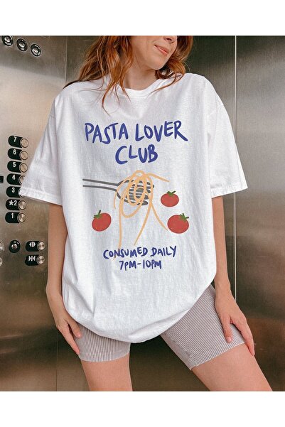 Jose Clothing Tricou oversize imprimat din bumbac organic