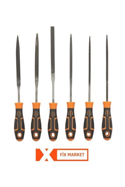 Magnotto 6 Parça Mini Hobi Eğe Seti Ahşap Oyma Marangoz Hobi Eğe Törpü Seti