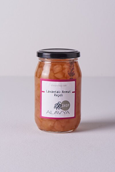 Alavya Shop Lavantalı Armut Reçeli