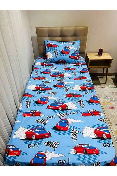 Belsina Home Față de pernă cu cearșaf elastic și husă - 100x200 cm/50x70 cm