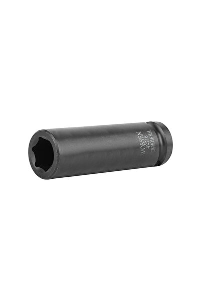 Wossen 6 Corner Long 10mm Black Socket - 1/2