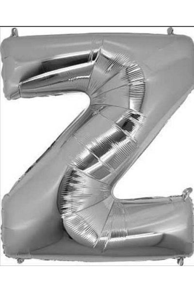 İkmal Z Silver Letter Balloon 76 Cm