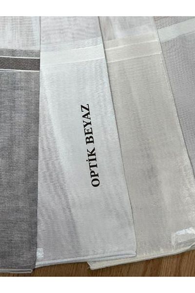 MebelPort Curtain 7 Types of Colorful Luxury Bamboo Taped Tulle - Bird Eye Sewing Shape