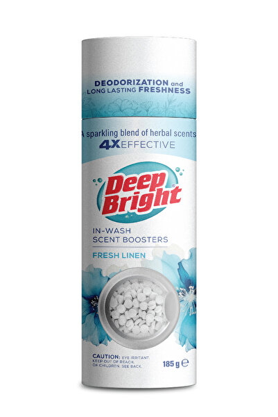 Deep Bright Çamaşır Parfümü Fresh Linen- Uzun Süre Kalıcı Koku, Plastik İçerm...